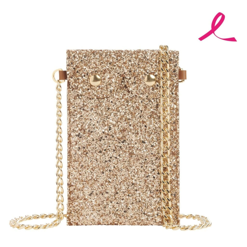 Allô Coco - Porte-Téléphone Shoulder Bag Marie Martens Glitter Gold 