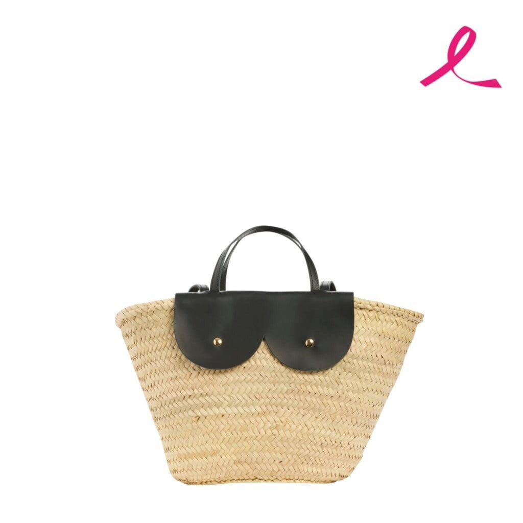Buddy - Leather basket Handbags Marie Martens Black 