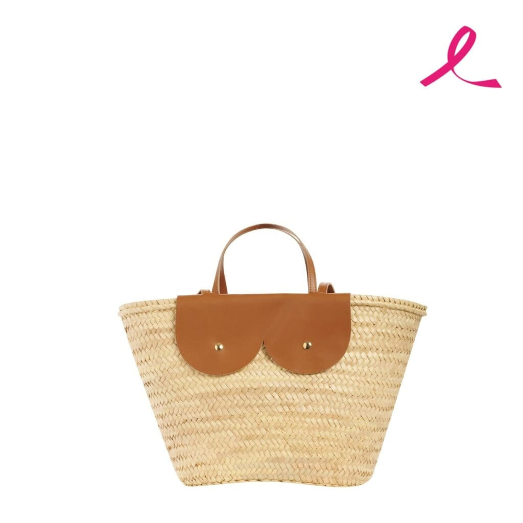 Buddy - Leather basket Handbags Marie Martens Camel 