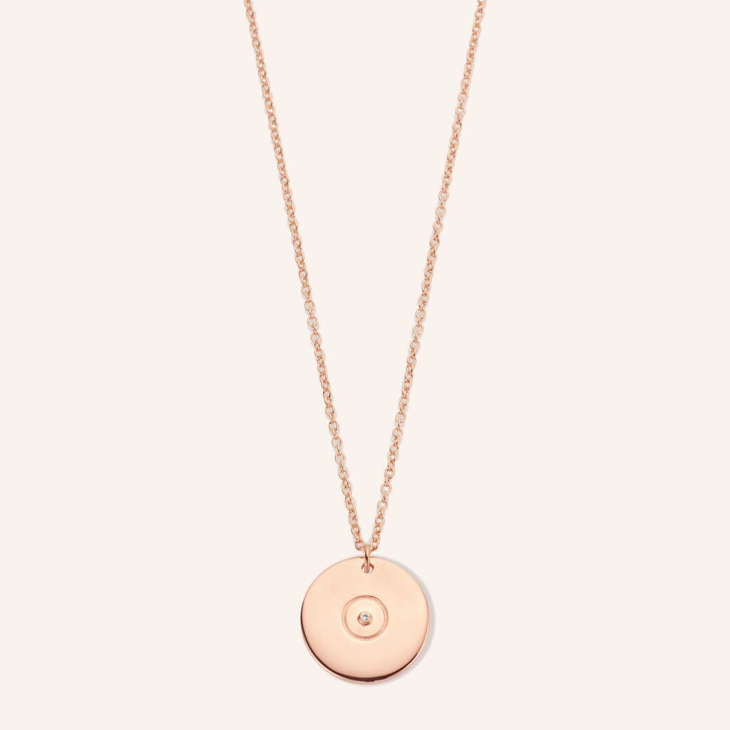 DPT Boob Bijou Necklace - Rose Gold Plated - 40-45cm Bijoux Diamanti Per Tutti 