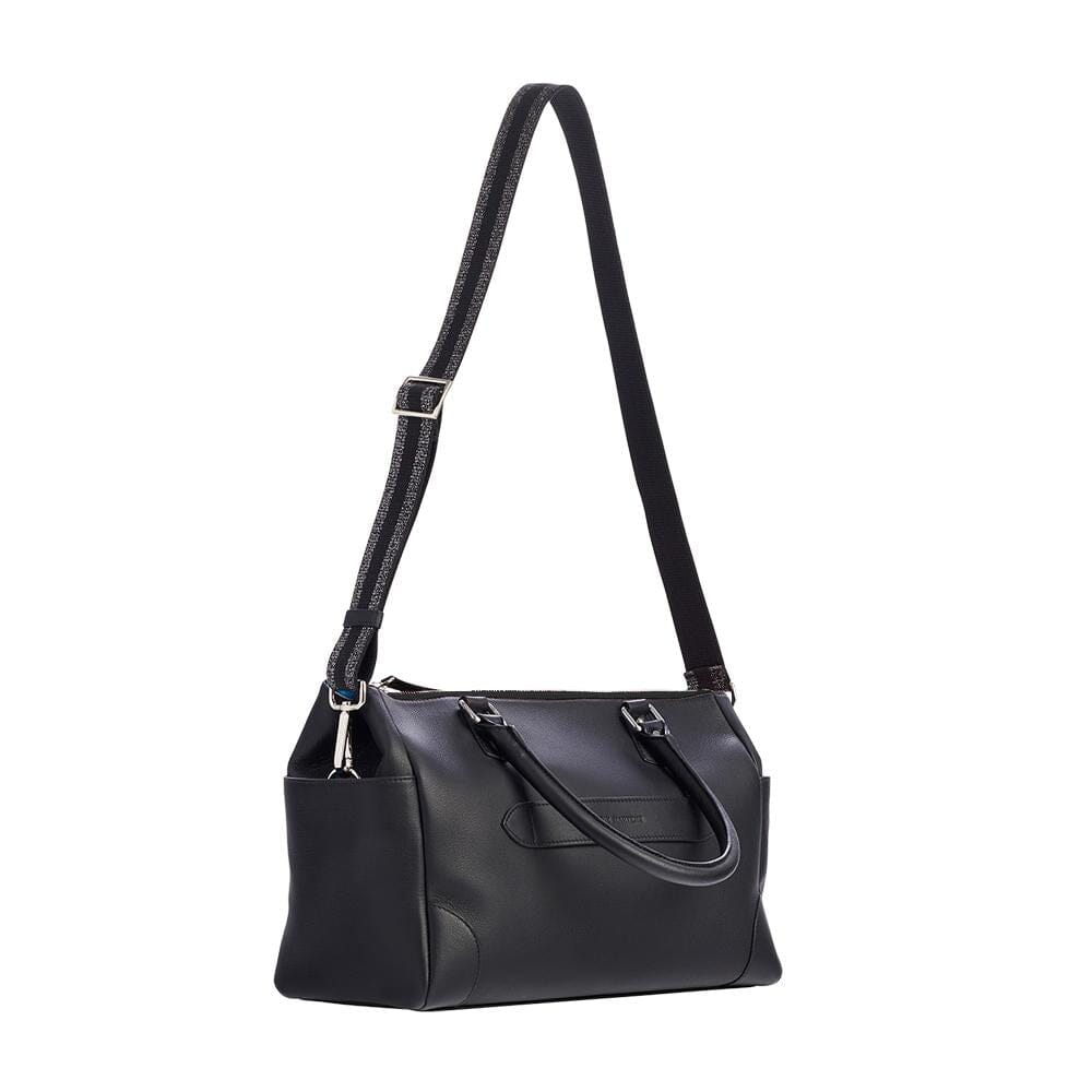 Milano - Black Handbag - Zip Black Shoulder & Hand Bags Marie Martens 