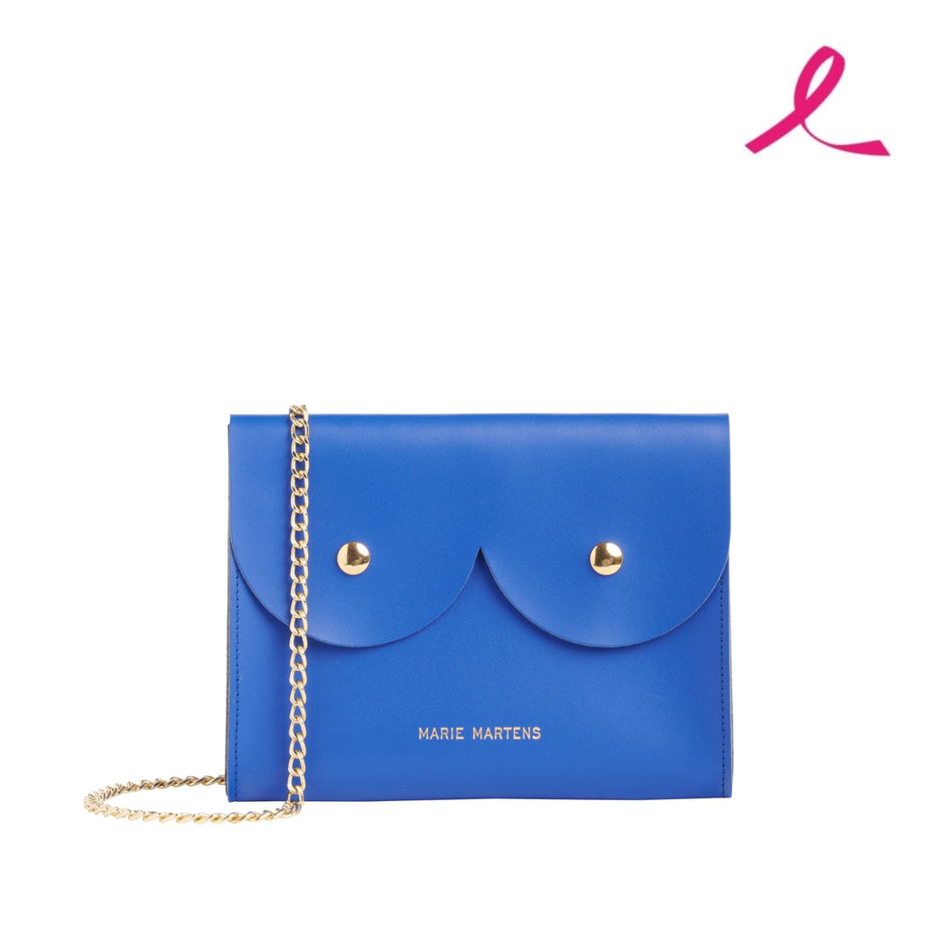 Titi - Mini Sac Chaîne Shoulder Bag Marie Martens Bleu électrique 