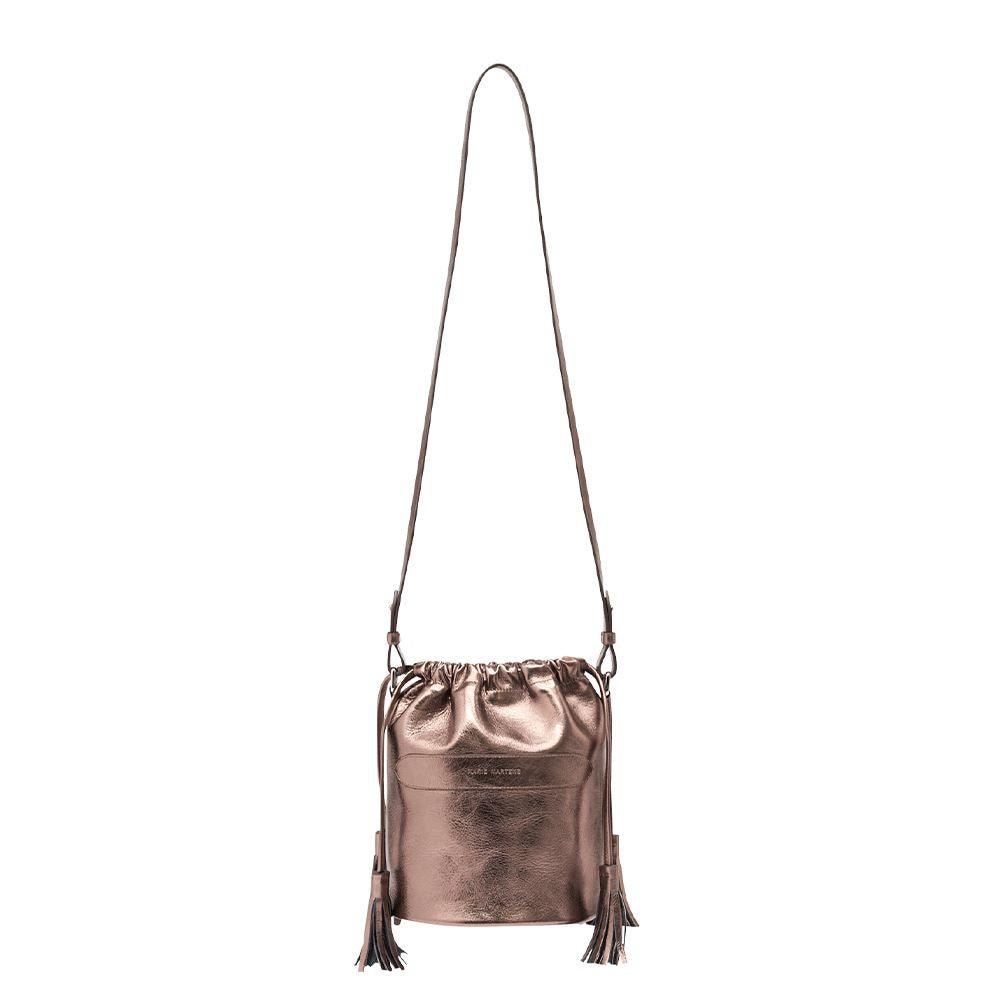 Trinité - Bronze Bucket Shoulder Bag Marie Martens 