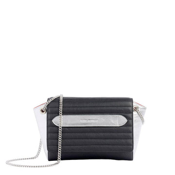 Villa Clara - Black Silver Chain Shoulder Bag Marie Martens 